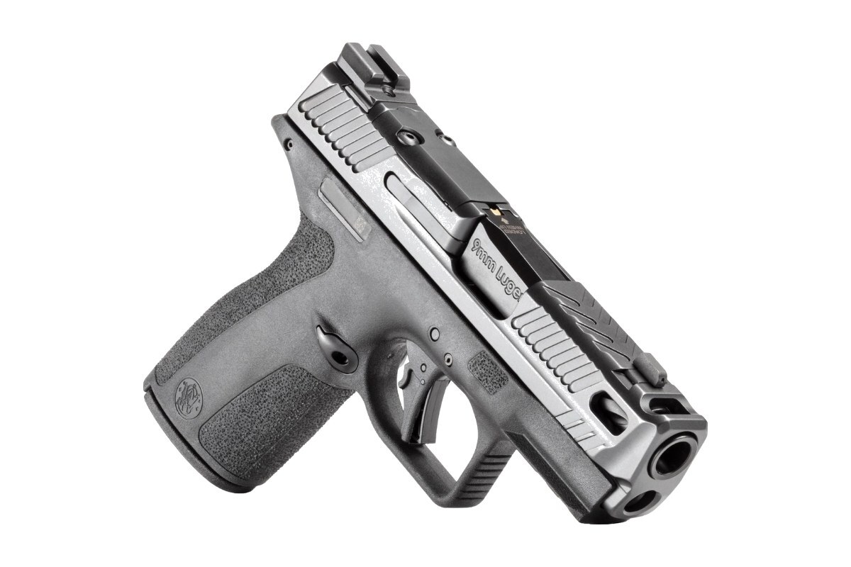 S&W Performance Center Shield X Carry Comp California compliant carry pistol